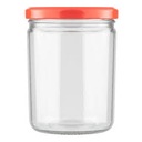 8x JAR jednoduchý obed 440 ml s uzáverom fi82