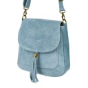 Dámska kožená kabelka Suede retro messenger bag