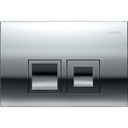 TLAČIDLO GEBERIT DELTA 35 WC, LESKLÝ CHROM