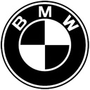 Samolepka s logom BMW, farba Čierna, rozmer 30X30cm, záruka kvality