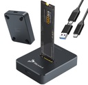 Adaptér SSD M.2 NVMe Vreckový disk SATA USB-C 3.2