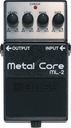 Gitarový skreslený efekt BOSS Metal Core ML-2