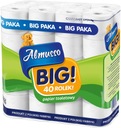 Almusso BIG 40 kusov toaletného papiera, 3 vrstvy, bez zápachu, jemný
