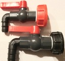 Ventil pre nádrž Mauzer 1000 L, prierez 3/4 INCH