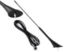 AUTOANTÉNA RÁDIO PÁLIE MÁTE 40cm ADAPTÉR 5mm
