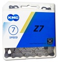 KMC Z7 CYKLISTICKÁ REŤAZ ​​7/8 RYCHLOSTÍ 116 ČLÁNKOV + KLOBÁK