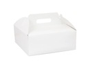 Biela kartónová Tortová krabička 18x18 25 ks