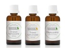Sada osviežujúcich olejov do sauny (3x50 ml) Bassau