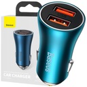 BASEUS RÝCHLA NABÍJAČKA DO AUTOMOBILOVÉHO ZDROJA 2x TYP-C USB-C 40W PD QC 4.0