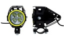 Halogénové žiarovky s krúžkami 4 x CREE LED 8000 2x vypínač