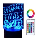 3D Led Night Lamp Stranger Things Engrave Name