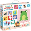 CzuCzu Big MEMORY Hra zvieratká na vidieku 2+