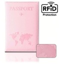Kožené puzdro PASSPORT Dokumenty RFID karty KRYT Peňaženka