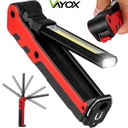 NABÍJACIE DIELENSKÉ LAMPY LED PRACOVNÁ LAMPA S MAGNETOM USB-C VAYOX