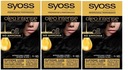 Syoss Oleo Intense 1-10 permanentná farbiaca farba x 3