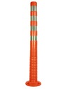 Ohybný stĺpik v=100 cm, oranžový, so skrutkami