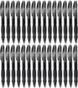 BIC GEL-OCITY čierne automatické gélové pero, 0,7 mm x 36