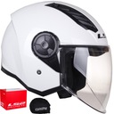 OTVORENÁ PRILBA LS2 OF616 AIRFLOW II WHITE JET ECE 22.06 pre motorový skúter