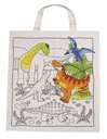 Bavlnená taška na kreslenie Dino Goki