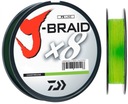 Daiwa J-Braid X8 0,13mm/150m, chartreuse