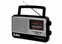 Prenosné rádio ELTRA IZA 2 s batériami.Sivá farba