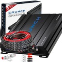 Výkonný zosilňovač Crunch GPX600.2 300W rms + káble