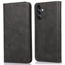 Púzdro KOŽA + SKLO pre SAMSUNG GALAXY A14 5G / A14