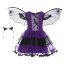 1 sada kreatívnych halloweenskych kostýmov pre deti