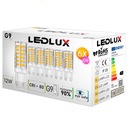 6X G9 SMD LED žiarovka 12W 95W 3 FARBY SVET