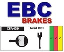 EBC bloky na bicykel (spekané) CFA439HH