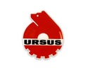 Emblém. 3D-w3 konvexná nálepka ORIGINÁL URSUS (predáva sa po 4 kusoch)