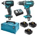 MAKITA DLX2127TJ1 SKRUTKOVAČ DTD152 DDF482 3x5,0Ah