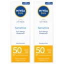 NIVEA SUN Opaľovací krém na tvár s SPF50 filtrom 50ml x 2 ks