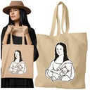TAŠKA PRE MILOVNÍKOV MAČIČIEK MONA LISA S MAČIČKOU