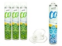 PLANTIS fľaša CO2 CYLINDERS 1000ml (4ks) + DIFÚZER