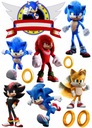 SONIC Cake Oblátka Postavy + MENO Potlač cukru A4