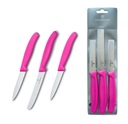 Originálna švajčiarska sada 3 kuchynských nožov 6.7115.3 Victorinox ružová