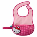 B.box Podbradník s vreckom pre bábätká - Hello Kitty podbradník na suchý zips
