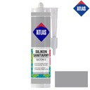 Sanitárny silikón Atlas 035 sivý 280 ml