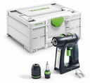 Festool Vŕtací skrutkovač 18V 45Nm C 18Basic 576434