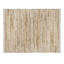 Jutový koberec 60x90 cm White Stripe