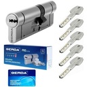 GERDA PRO SYSTEM X 40/50 90mm cylindrická vložka zámku dverí proti vlámaniu