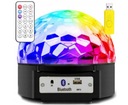 LED BLUETOOTH DISCO GUĽA + RGB DIAĽKOVÉ OVLÁDANIE