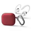 UNIQ puzdro pre Nexo AirPods 3 gen + Ear Hooks Silicone red/coral