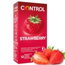 Control Strawberry jahodové kondómy 12 ks