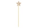 WAND s trblietkami Star - zlatá - PartyDeco