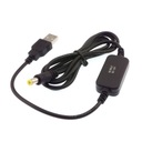 Napájací kábel s 5 V - 12 V USB-DC prevodníkom