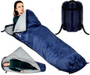 TURISTICKÝ Vak na spanie MUMMY HOOD TEPLÝ SVETLO 210cm