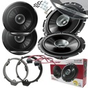 Reproduktory PIONEER + dištančné podložky MERCEDES A B C CLASS W176 W177 W246 W204 S204