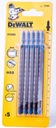 pílové listy na kov 5 ks. DeWalt DT2085-QZ